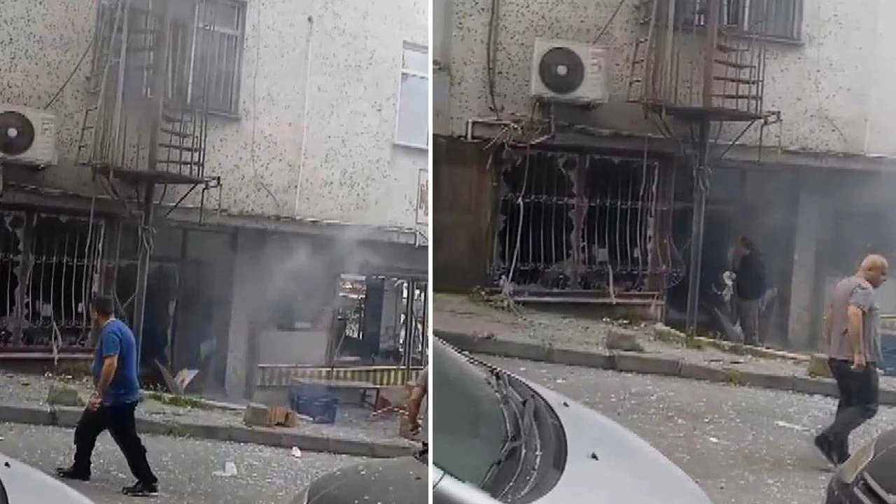 İstanbul’da bir iş yerinde patlama!