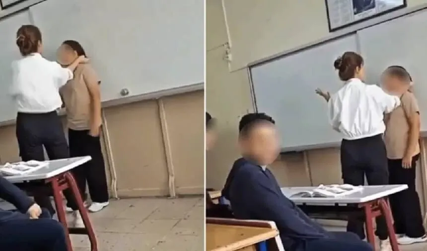 Öğretmen,Öğrenciyi hem dövdü hem de hakaret etti!