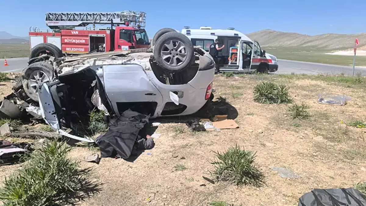 Van’da kaza: 4 ölü, 2 yaralı