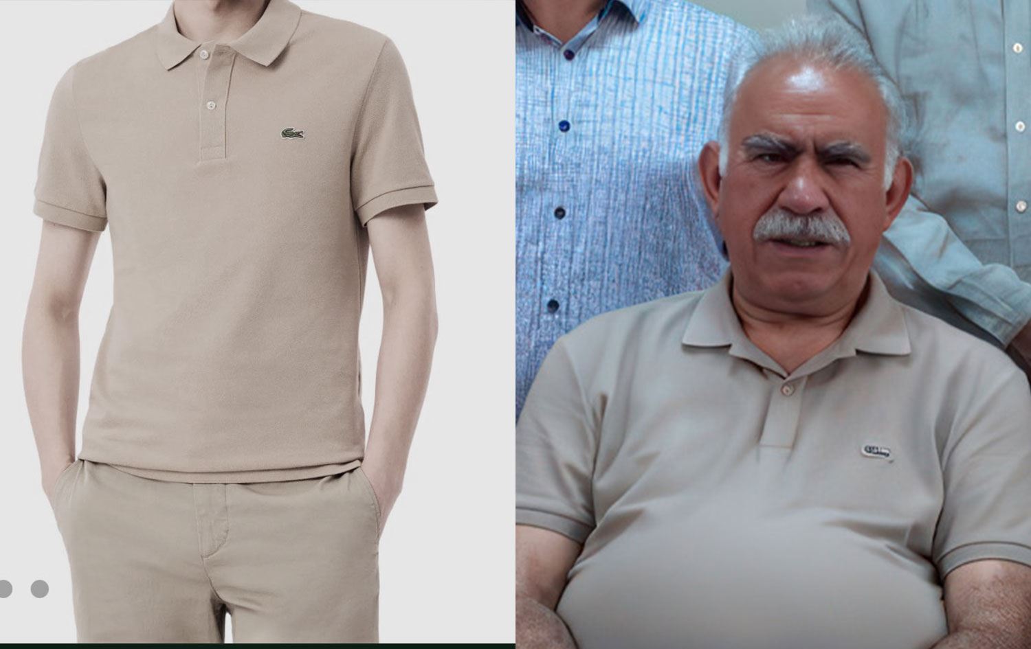 Öcalan’ın giydiği Lacoste tişört mağazalarda tükendi