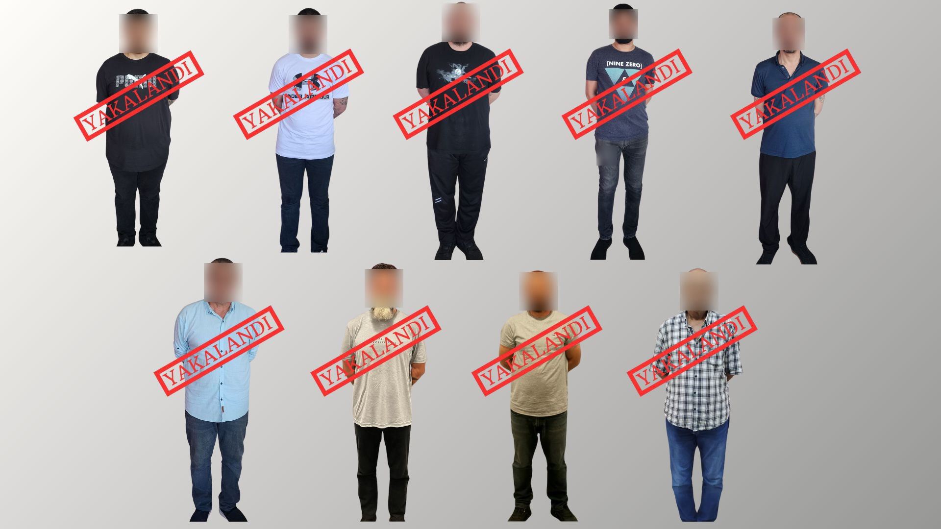 Kırmızı bültenle aranan 9 kişi Türkiye’ye getirildi