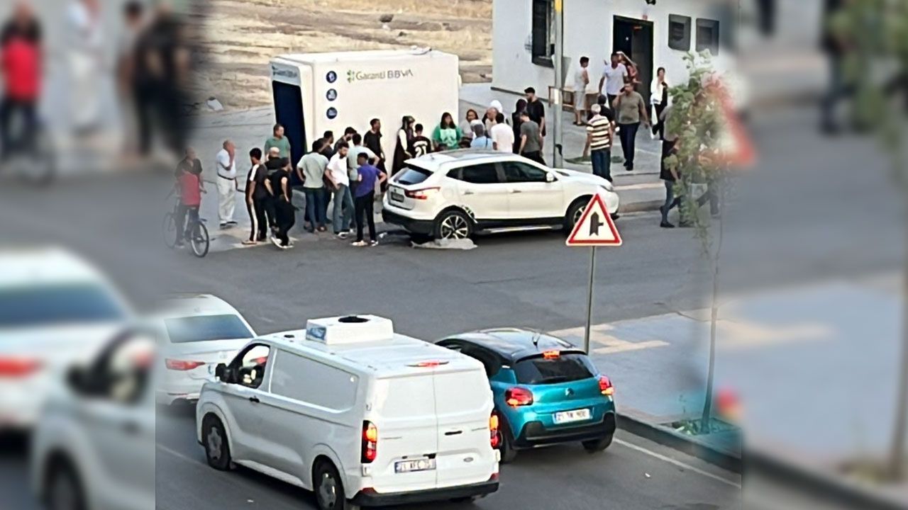 Diyarbakır’da Bankamatik Önünde Silahlı Kavga – 2 Yaralı