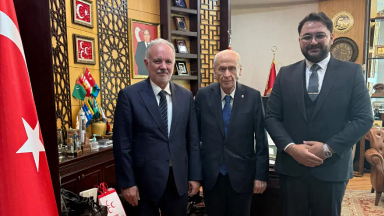 Ayhan Bilgen Bahçeli’yi ziyaret