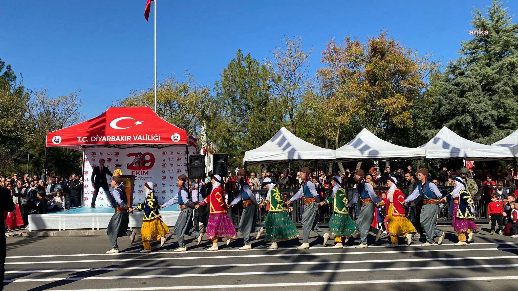 Diyarbakır’da 29 Ekim Cumhuriyet Bayramı Coşkusu