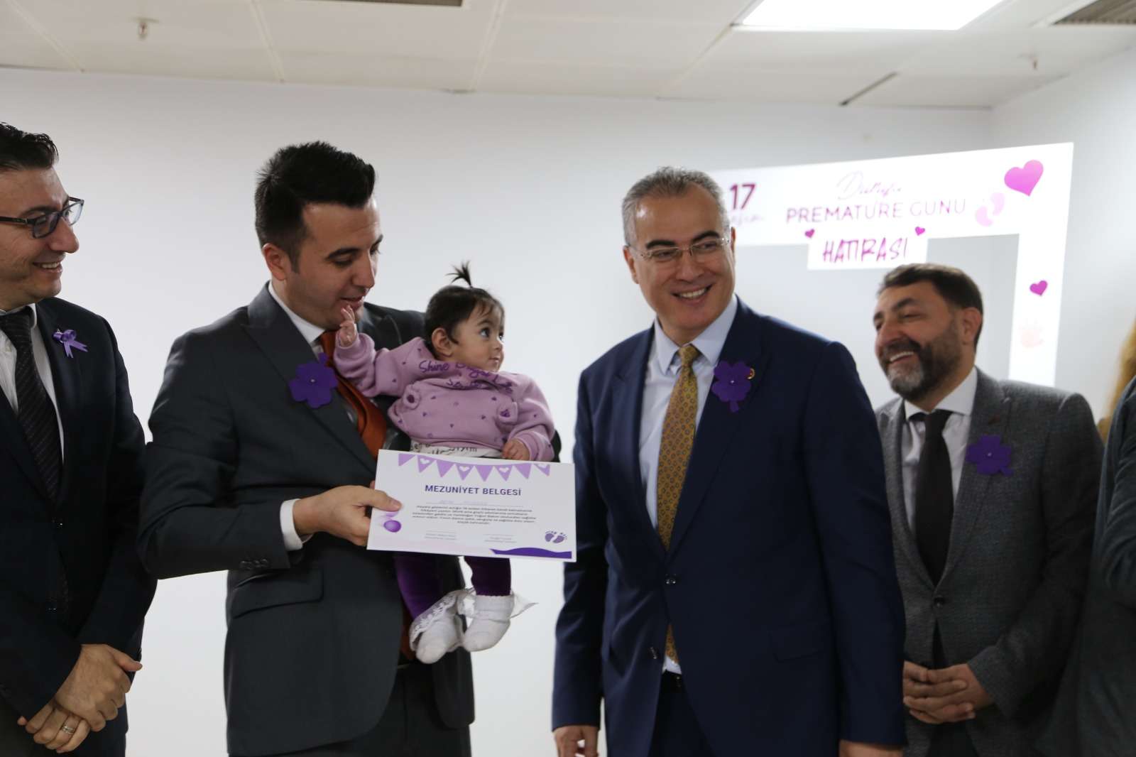 Gazi Yaşargil Eğitim ve Araştırma Hastanesinde Prematüre Bebekler İçin Hatıra Ormanı Kuruldu