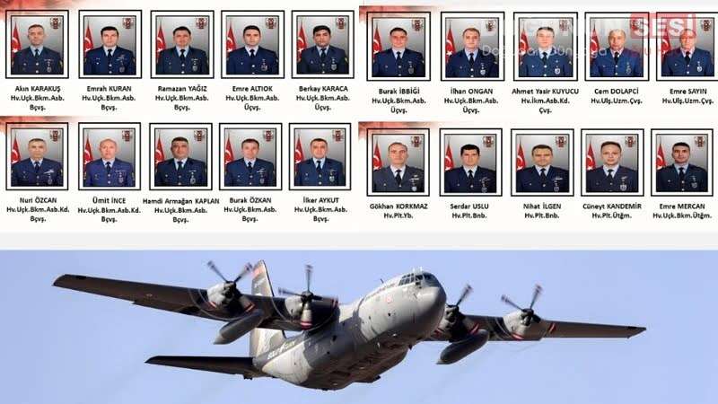 KARA KUTU ARALANACAK: C-130 Faciasında 20 Asker Şehit Oldu