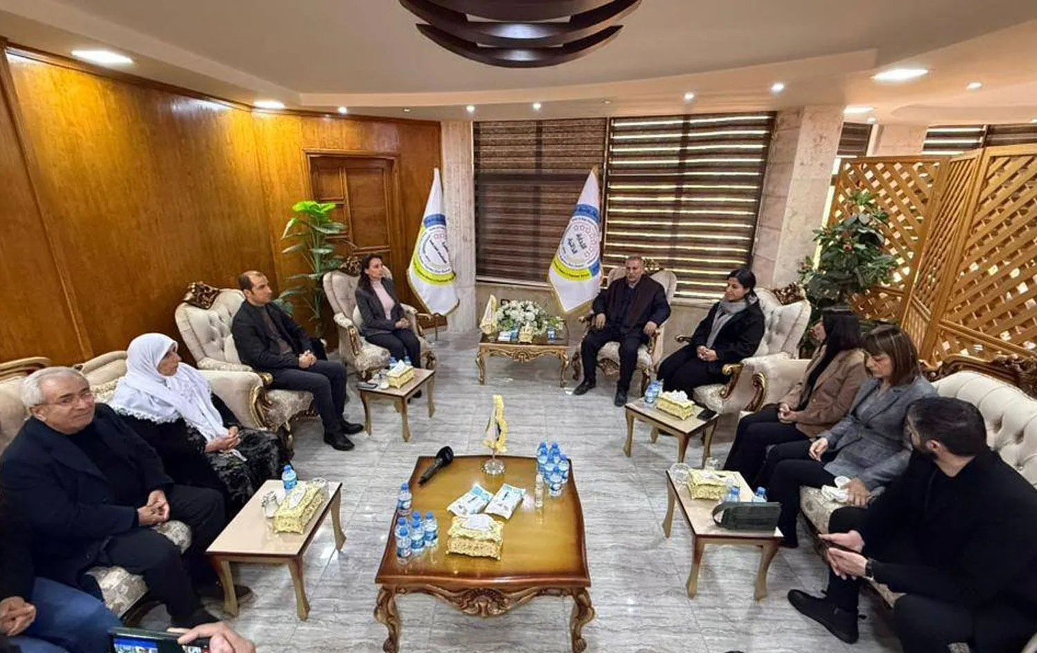 DEM Parti ve DBP Heyeti, Temaslarda Bulunmak Üzere Suriye’nin Kuzeyine Geçti