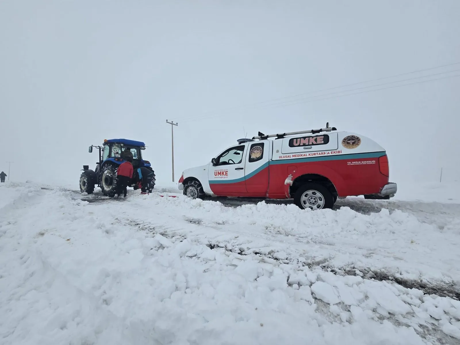 Diyarbakır’da Kar Esaretinde Mucize Kurtuluş