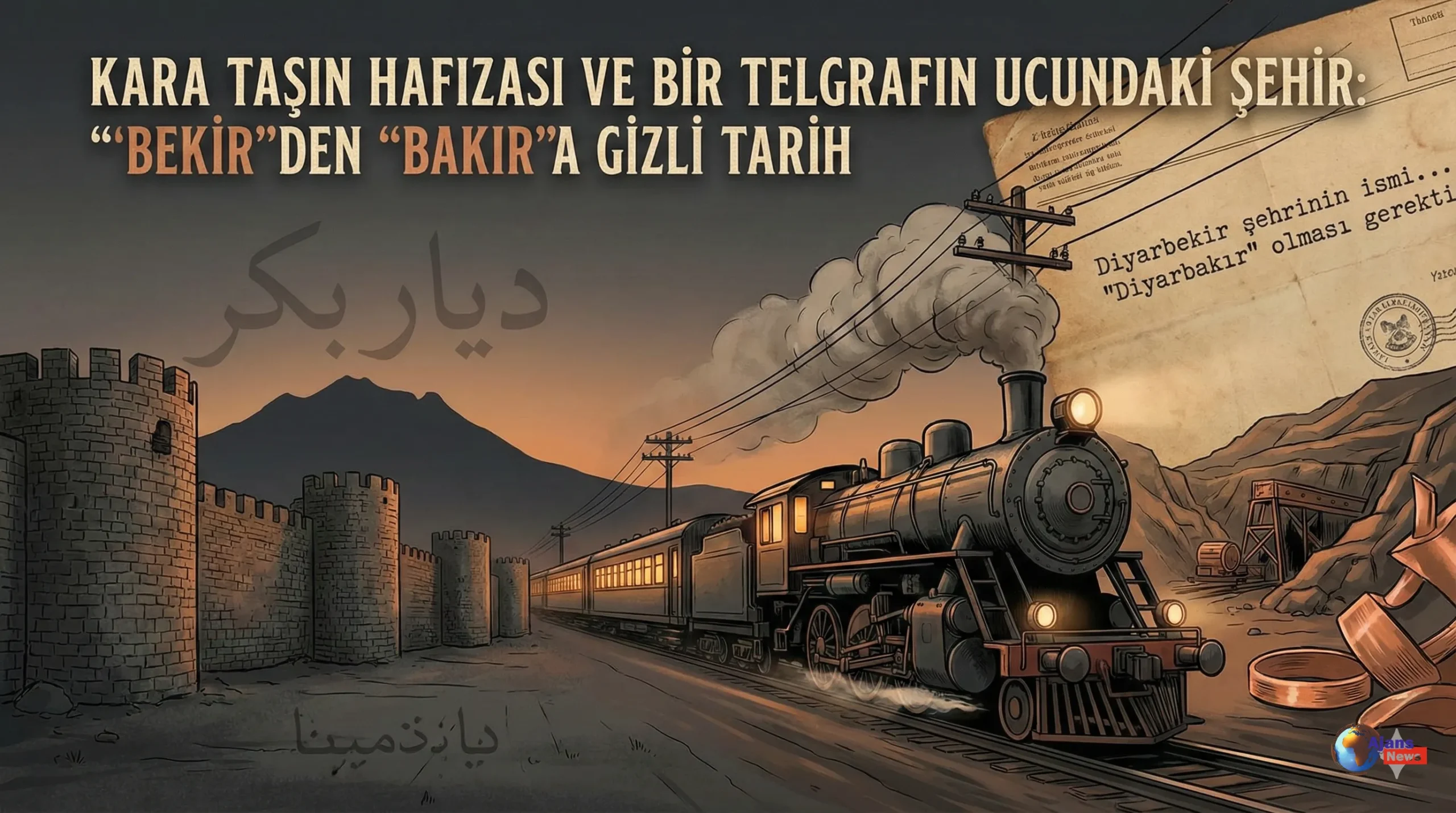 Kara Taşın Hafızası ve Bir Telgrafın Ucundaki Şehir: ‘Bekir’den ‘Bakır’a Gizli Tarih