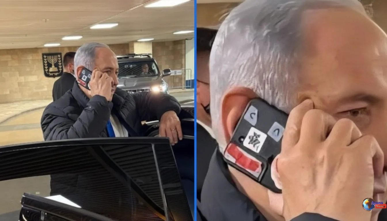 Netanyahu, iPhone Kameralarını Siyah Bantla kapattı!