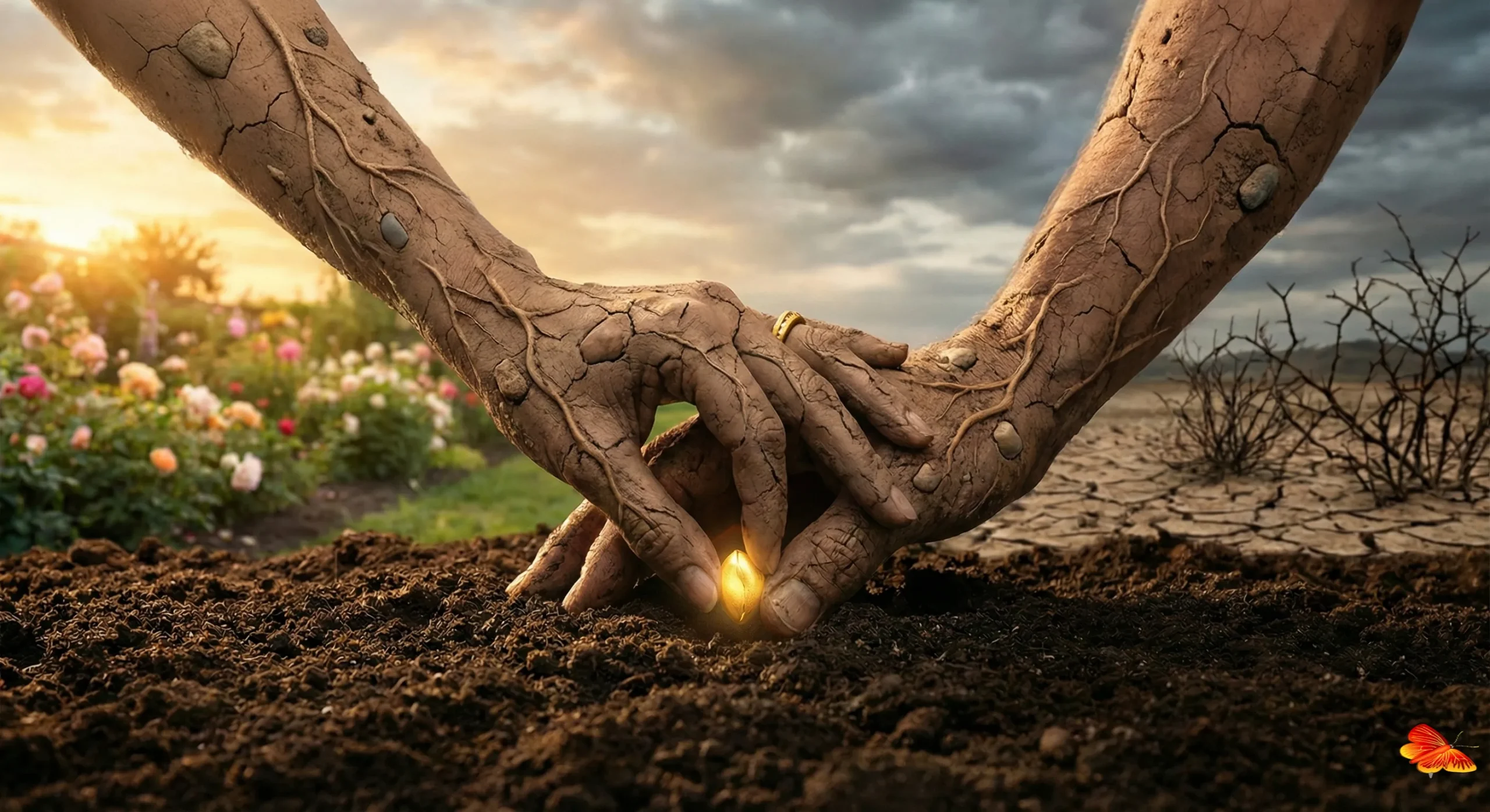 İnsan yaşadığı yerin toprağına benzer