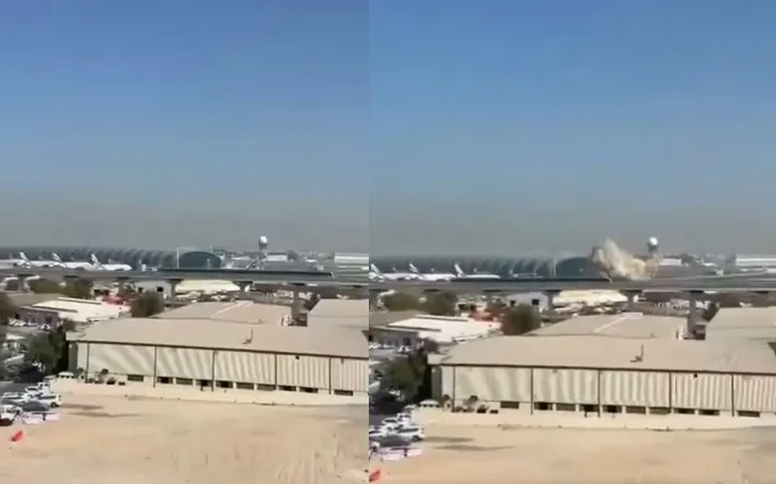 İran, BAE’deki Dubai Uluslararası Havalimanı’na saldırdı