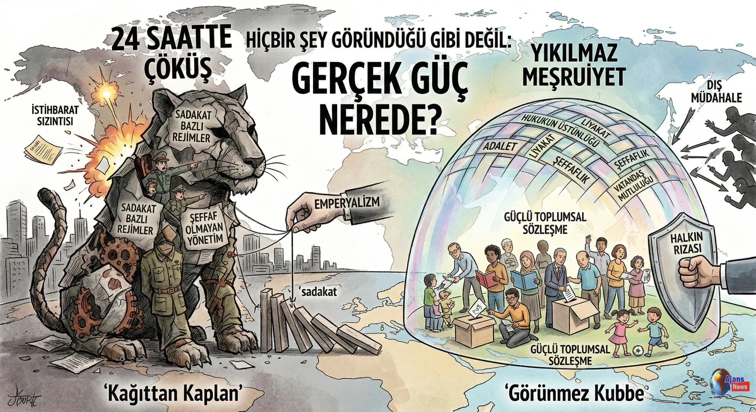 Görünmez Kubbe ve Kağıttan Kaplanlar: Gücün Gerçek Anatomisi