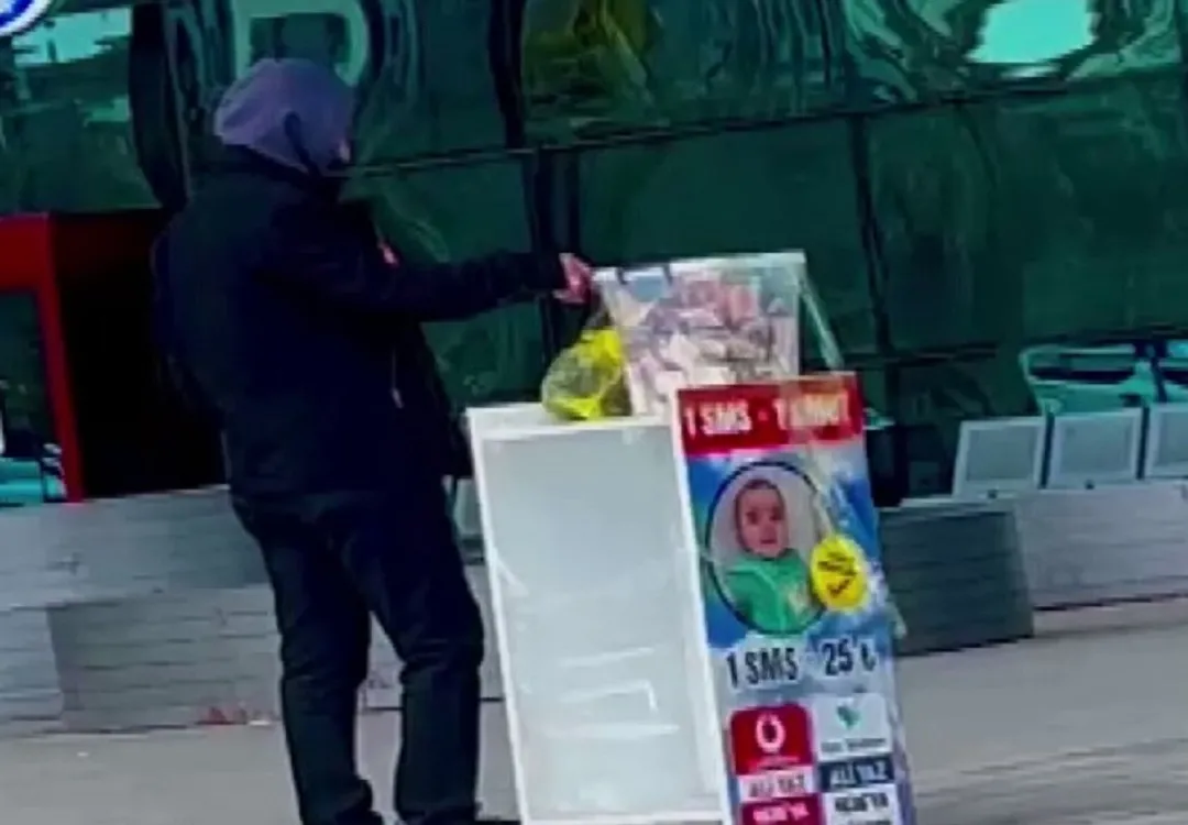 Kahramanmaraş’ta Vicdanları Yaralayan Hırsızlık: SMA Yardım Kutusunu Gözüne Kestirdi!