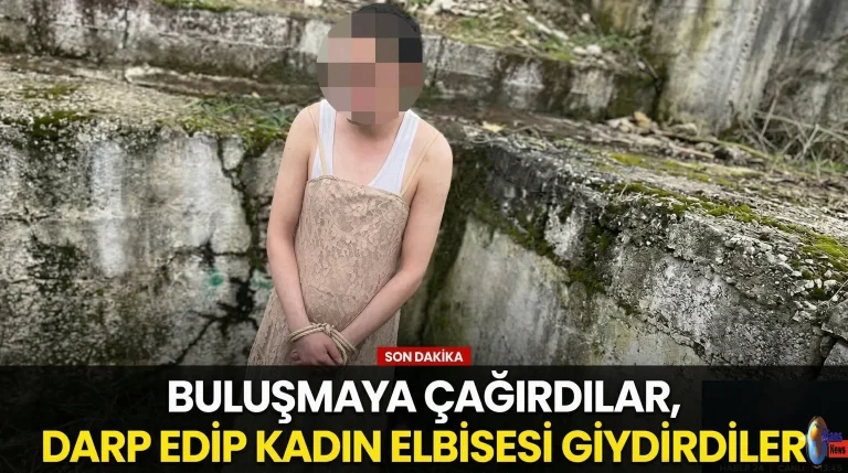 Taciz İddiasıyla Buluşmaya Çağırıp Kadın Kıyafeti Giydirdiler!