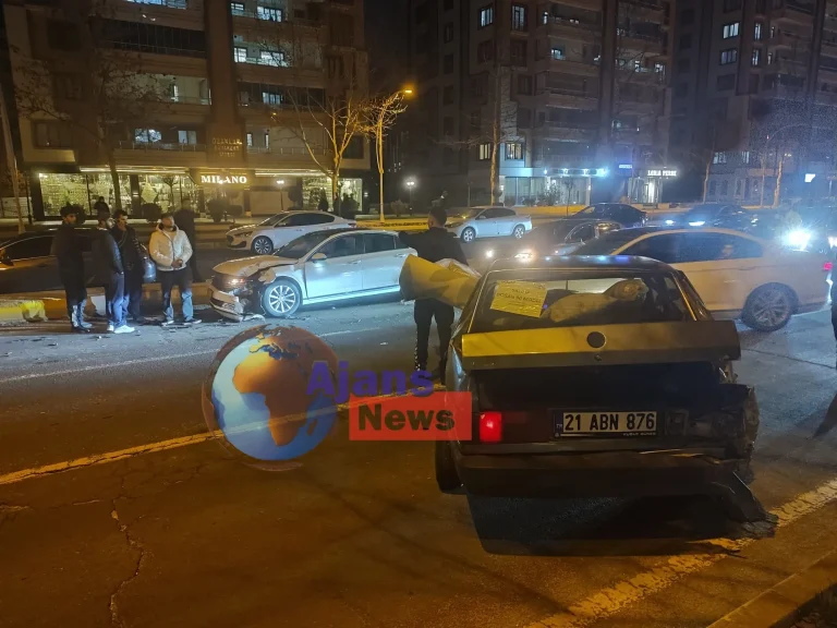 Diyarbakır 75. Yol’da Kaza: Yaralılar Var!