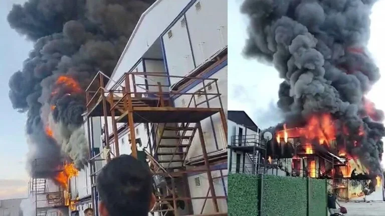 Kahramanmaraş’ta Konteyner Kentte Yangın Faciası: 1 İşçi Hayatını Kaybetti, 7 Yaralı