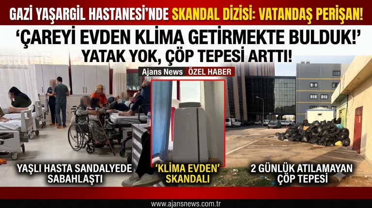 Gazi Yaşargil Hastanesi’nde Neler Oluyor? Yatak Yok, Klima Yok, Vatandaş Perişan!