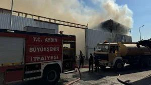 Bolu’da Geri Dönüşüm Deposunda Korkutan Yangın: 2 Yaralı