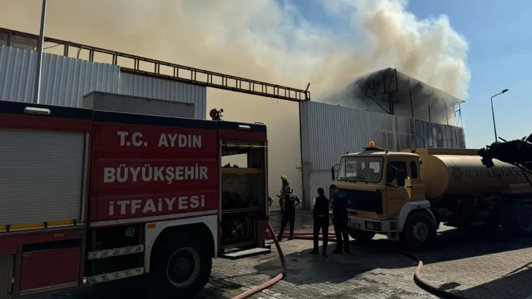 Bolu’da Geri Dönüşüm Deposunda Korkutan Yangın: 2 Yaralı