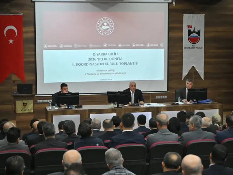 Diyarbakır İl Koordinasyon Kurulu Toplandı: 559 Proje Masada