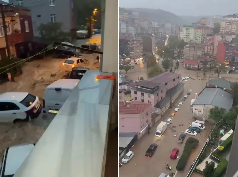 İstanbul’da Şiddetli Sağanak: Dereler Taştı, Cadde ve Sokaklar Göle Döndü